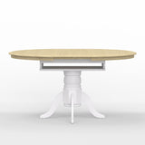 7-Piece Dining Set, Oval Butterfly Leaf Table and Cross Back Chairs