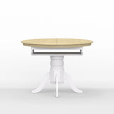 7-Piece Dining Set, Oval Butterfly Leaf Table and Cross Back Chairs
