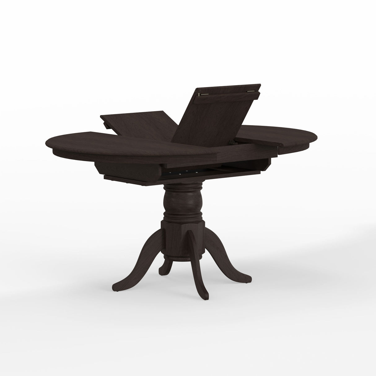 7-Piece Dining Set, Oval Butterfly Leaf Table and Cross Back Chairs