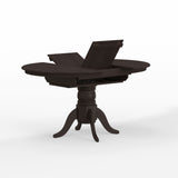 7-Piece Dining Set, Oval Butterfly Leaf Table and Cross Back Chairs