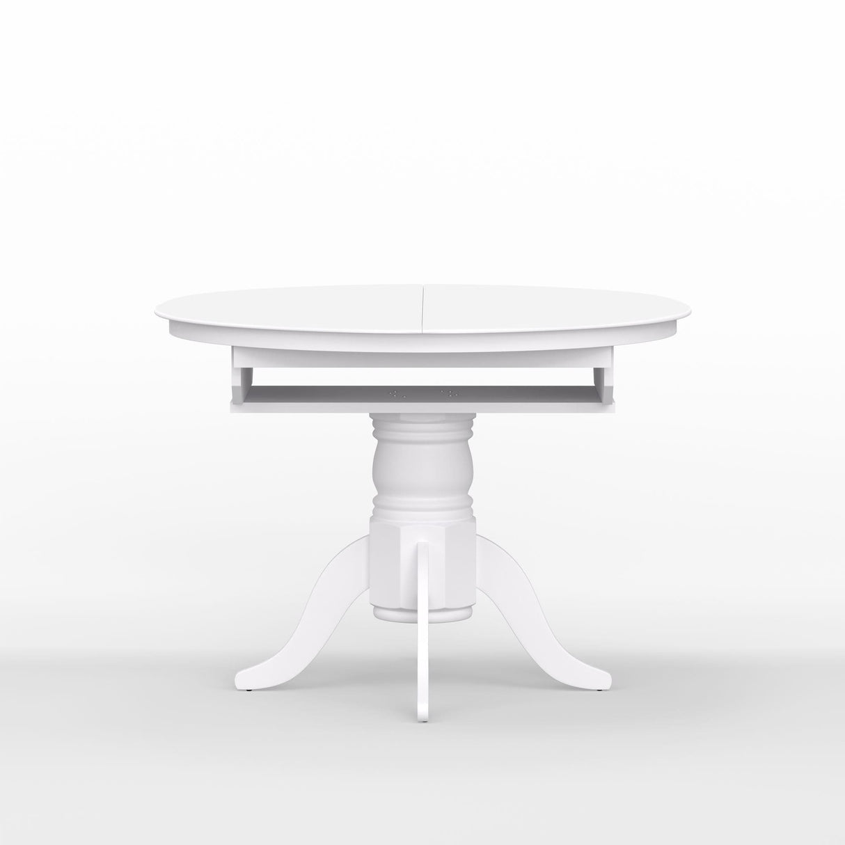 7-Piece Dining Set, Oval Butterfly Leaf Table and Cross Back Chairs