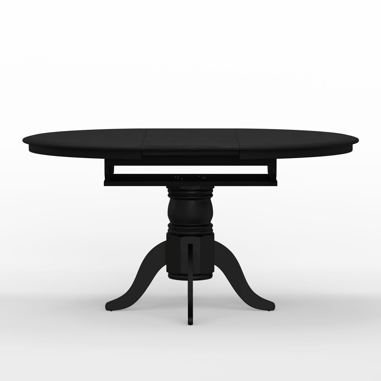 7-Piece Dining Set, Oval Butterfly Leaf Table and Cross Back Chairs