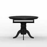 7-Piece Dining Set, Oval Butterfly Leaf Table and Cross Back Chairs