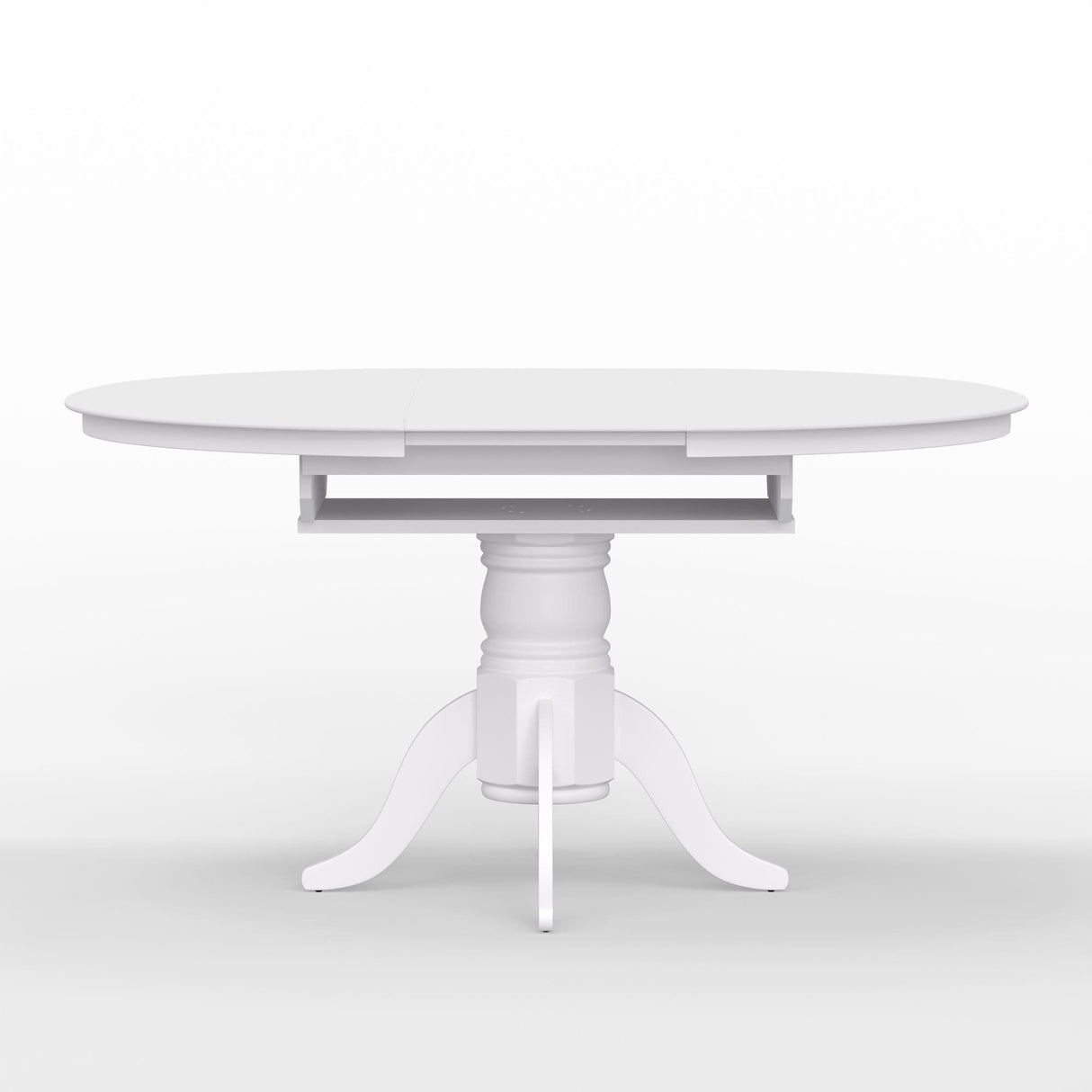 7-Piece Dining Set, Oval Butterfly Leaf Table and Cross Back Chairs