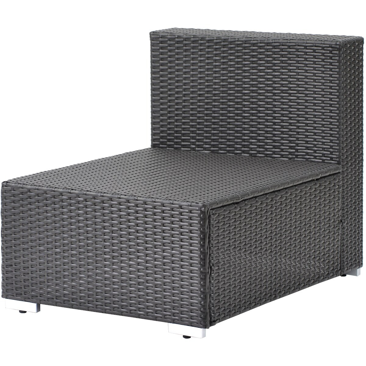 7 Piece Outdoor Sofa Furniture Set, With Cushions And Coffee Table For Your Leisure Time At Sunset Or On Vacation Or Party.