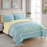 7-Piece Printed Bed in a Bag Comforter and Sheet Sets