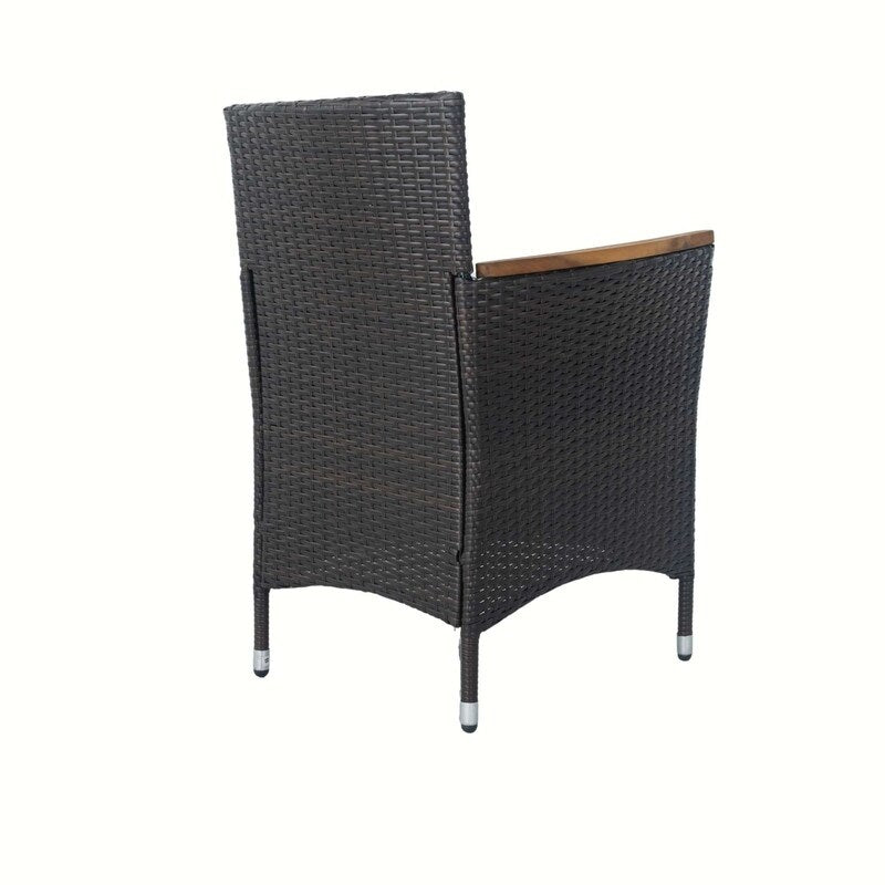 7 piece Outdoor Patio Wicker Dining Set Patio Wicker Furniture Dining Set