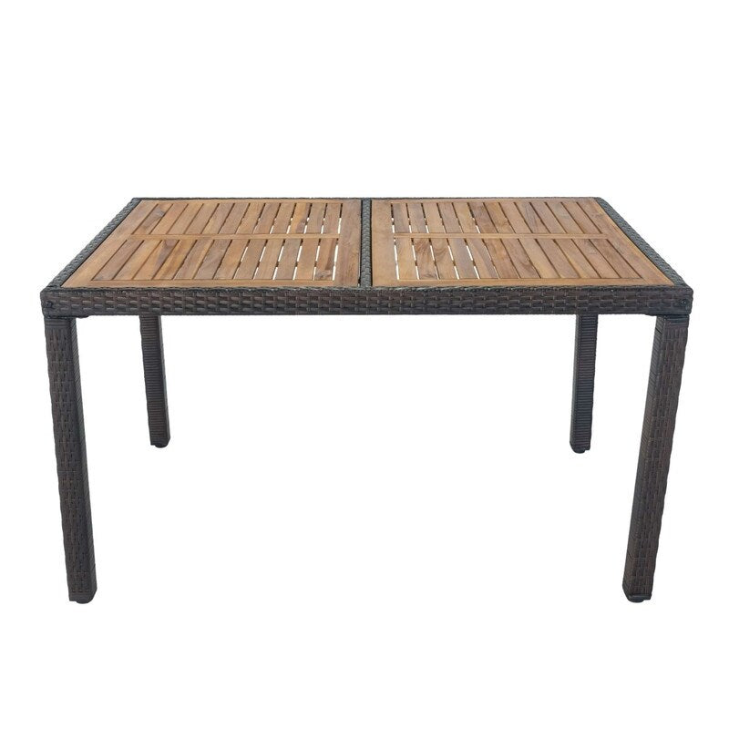 7 piece Outdoor Patio Wicker Dining Set Patio Wicker Furniture Dining Set
