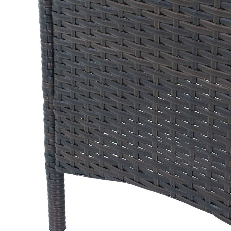 7 piece Outdoor Patio Wicker Dining Set Patio Wicker Furniture Dining Set