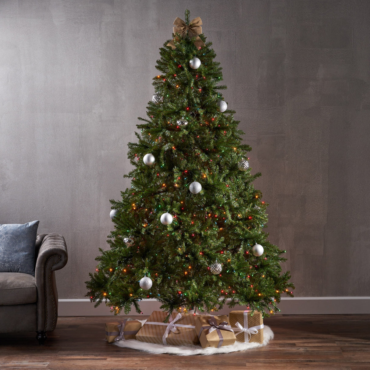 Fraser Fir Hinged 7.5-foot Artificial Christmas Tree by Christopher Knight Home