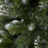 7.5-ft Spruce Pre-Lit or Unlit Artificial Christmas Tree with Glitter Branches Red Berries Pinecones by Christopher Knight Home