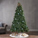 7.5-ft Spruce Pre-Lit or Unlit Artificial Christmas Tree with Glitter Branches Red Berries Pinecones by Christopher Knight Home