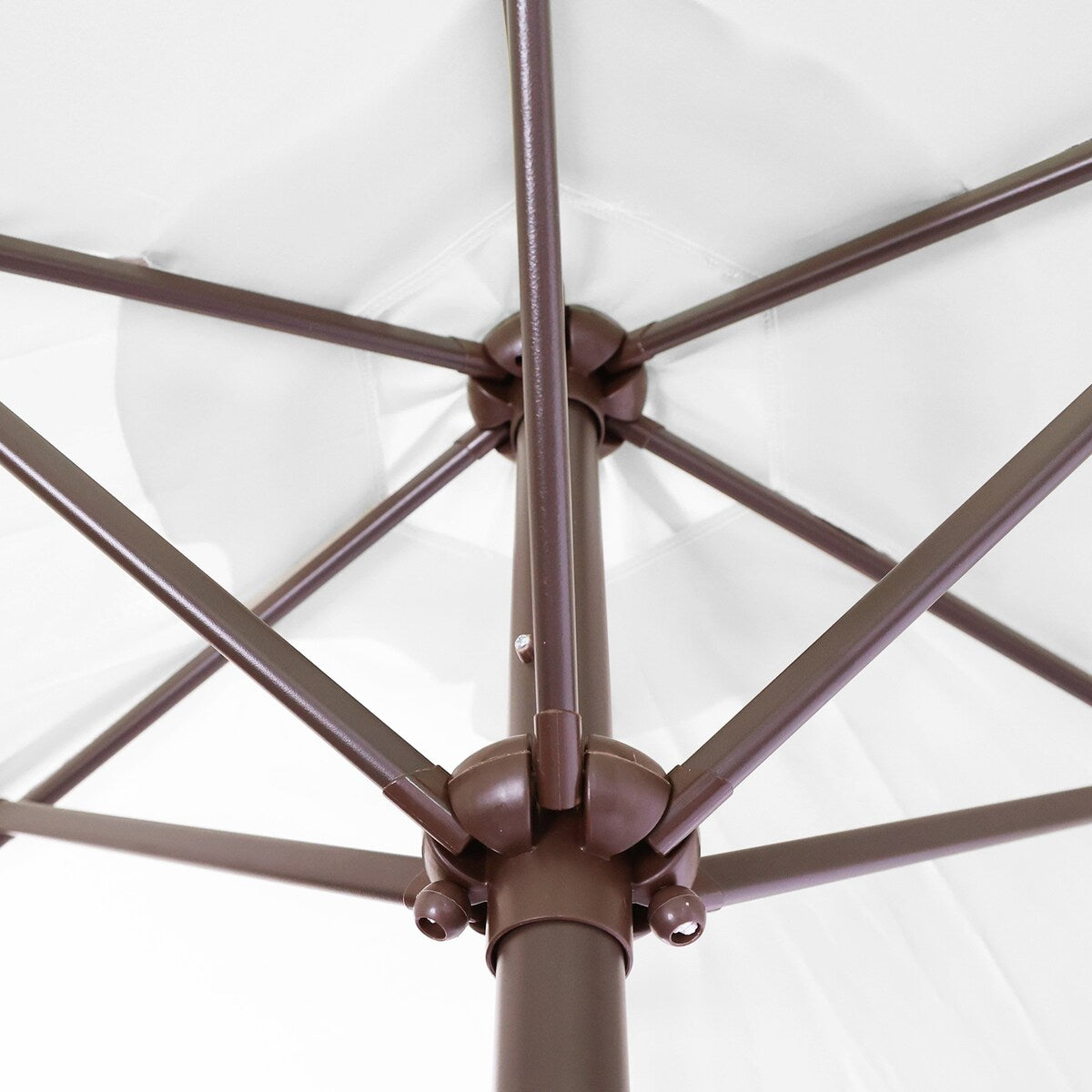 7.5" Patio Umbrella Outdoor Table Market Umbrella with Push Button Tilt and Crank