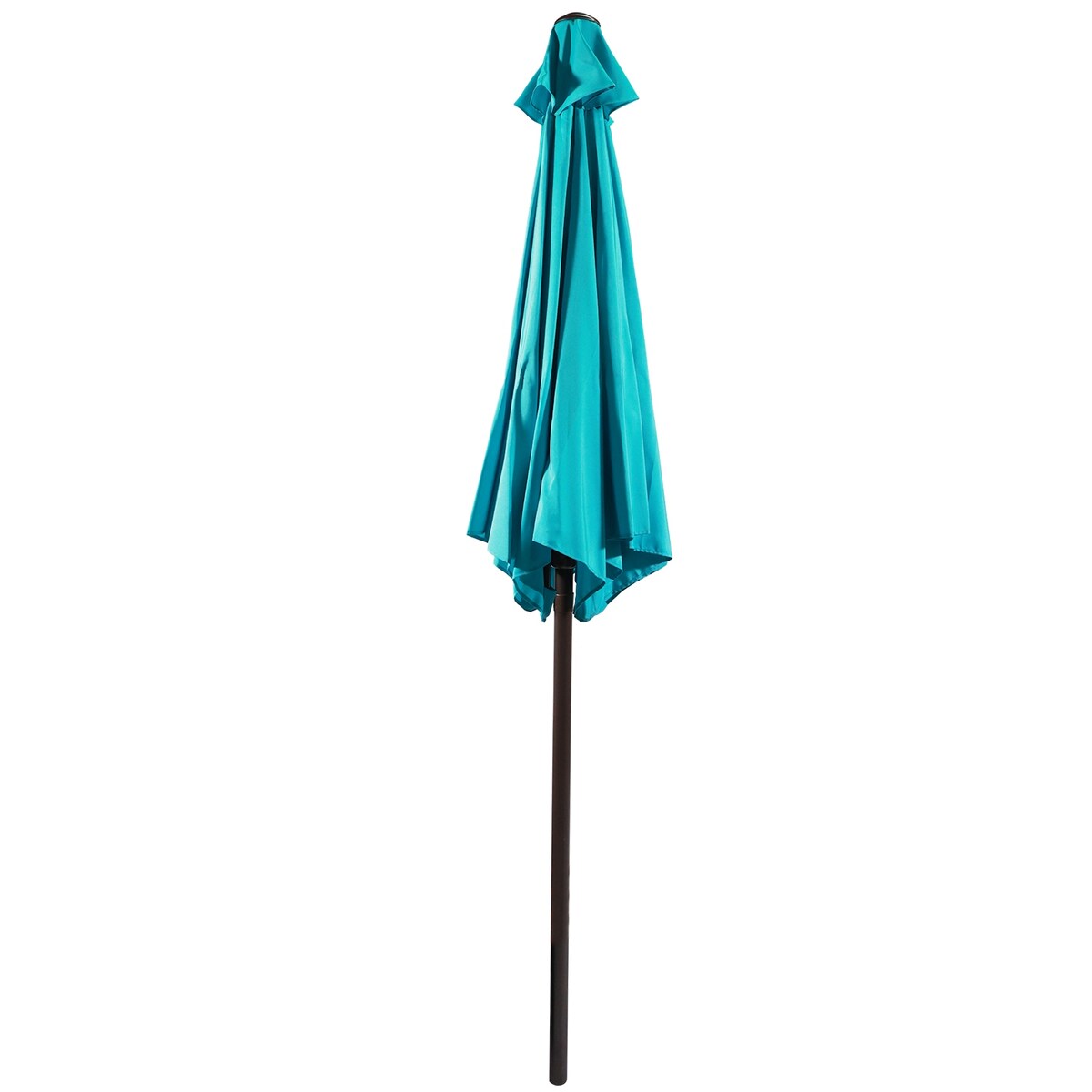 7.5" Patio Umbrella Outdoor Table Market Umbrella with Push Button Tilt and Crank