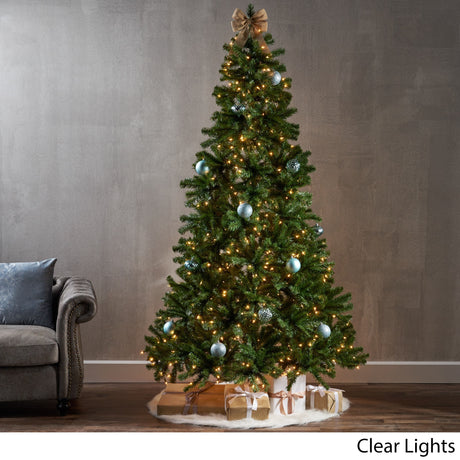 7.5-foot Noble Fir Artificial Christmas Tree by Christopher Knight Home