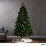 7.5-foot Noble Fir Artificial Christmas Tree by Christopher Knight Home
