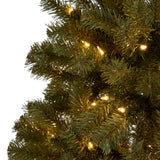 7.5-foot Noble Fir Artificial Christmas Tree by Christopher Knight Home