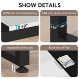70.86 Inches Large Executive Computer Desk,6FT Conference Table,Dining Table for 4-6 Prople