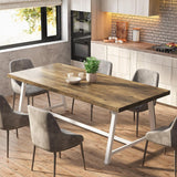 70.87 Inches Dining Table for 8 People