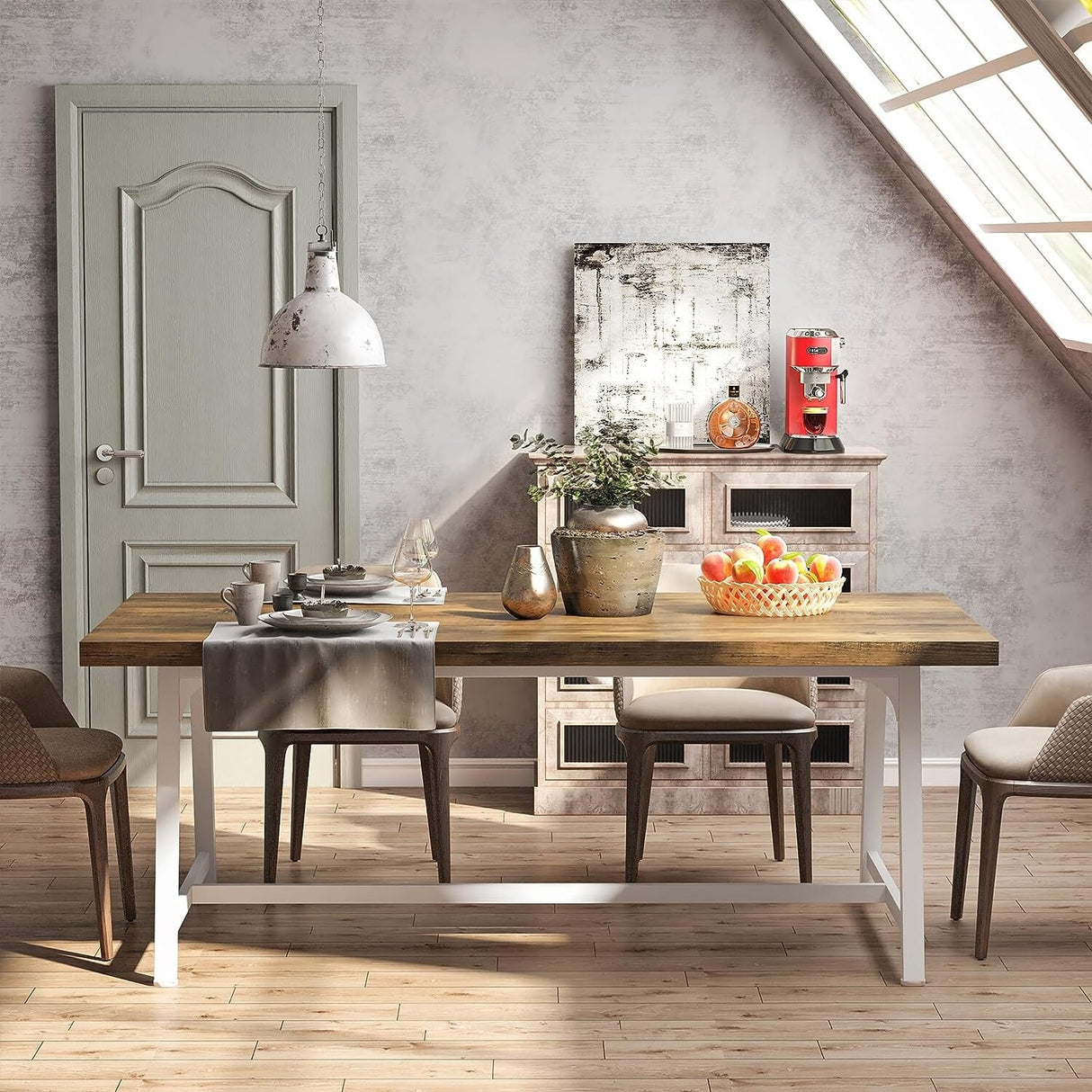 70.87 Inches Dining Table for 8 People