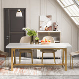 70.87 Inches Dining Table for 8 People