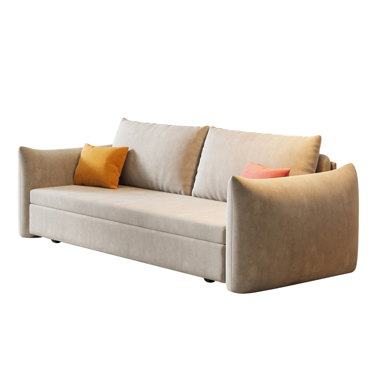 70.9" Double Sleeper Sofa & Sofa Bed Pull Out Couch with Storage - 70'9" x 34'6"
