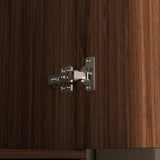 70.9"H Armoires & Wardrobe Two Drawers Hanging Storage Closet Cabinet