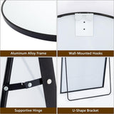 71x28"Arch Full Length Mirror,Modern Design Standing Floor Mirror,Full Body Mirror for Living Room,Bedroom,Bathroom,Cloakroom