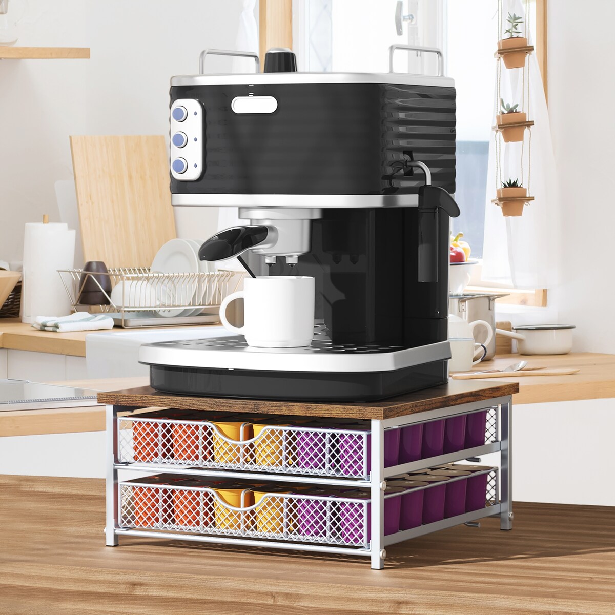 72 Capacity Coffee Pod Holder for K Cups