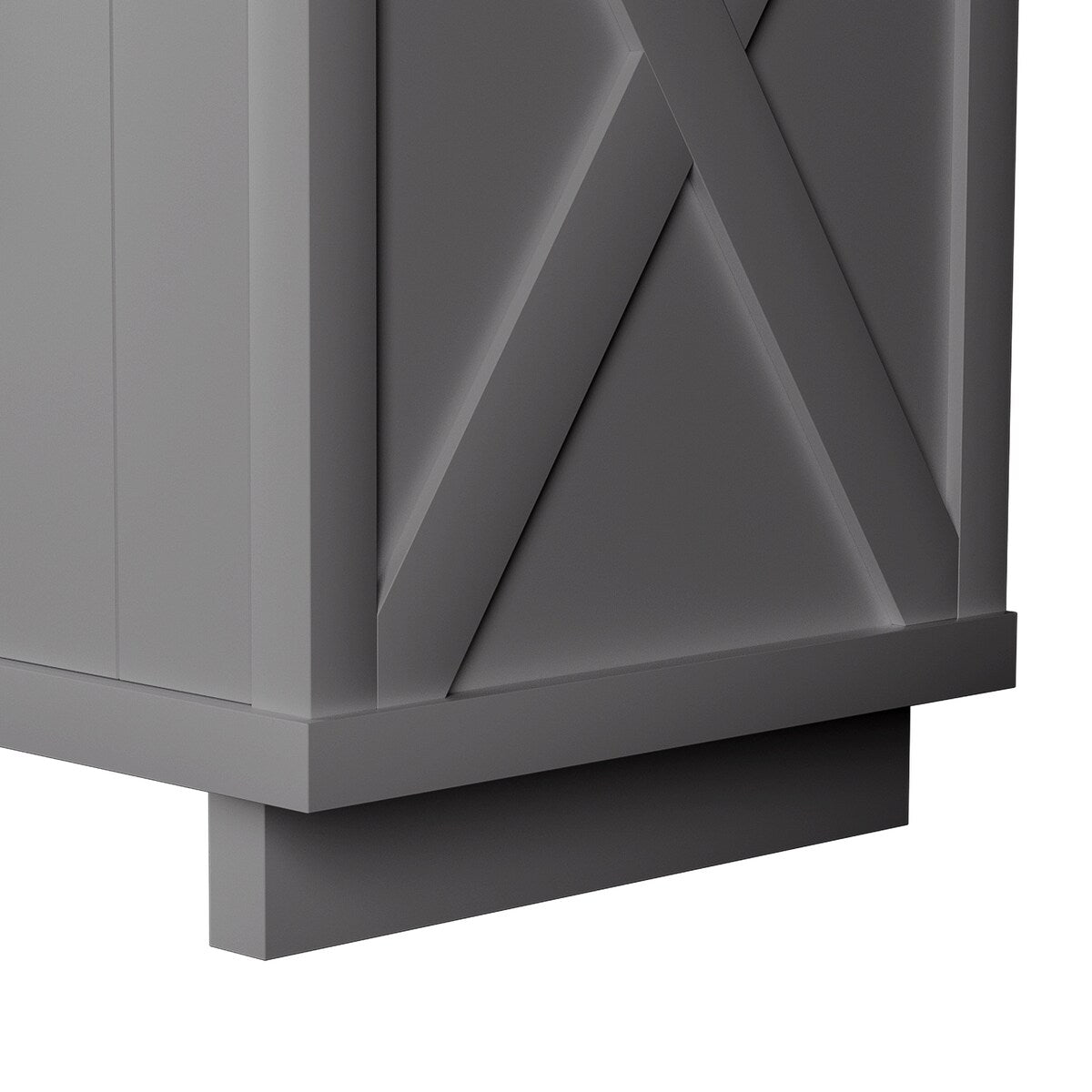 72-inch Double Bathroom Vanities with 2 Integrated Rectangular Sinks
