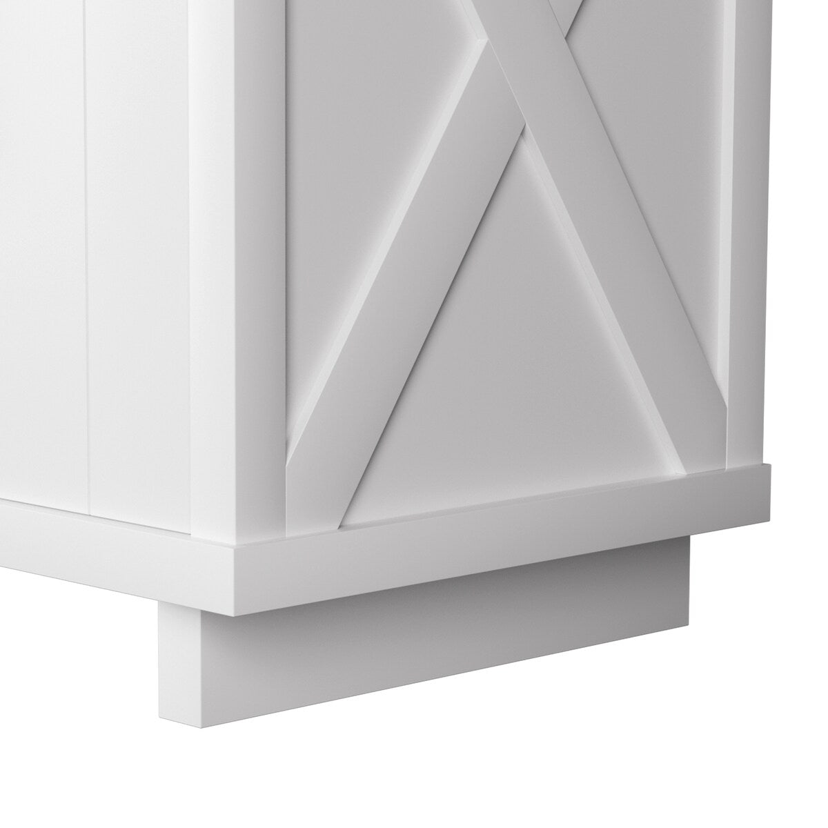 72-inch Double Bathroom Vanities with 2 Integrated Rectangular Sinks