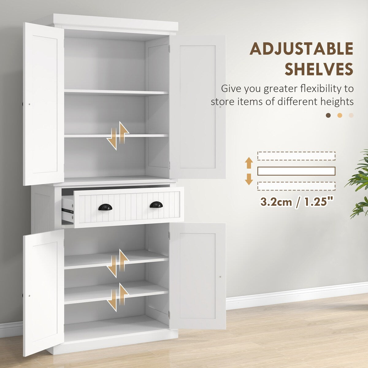72" Kitchen Pantry