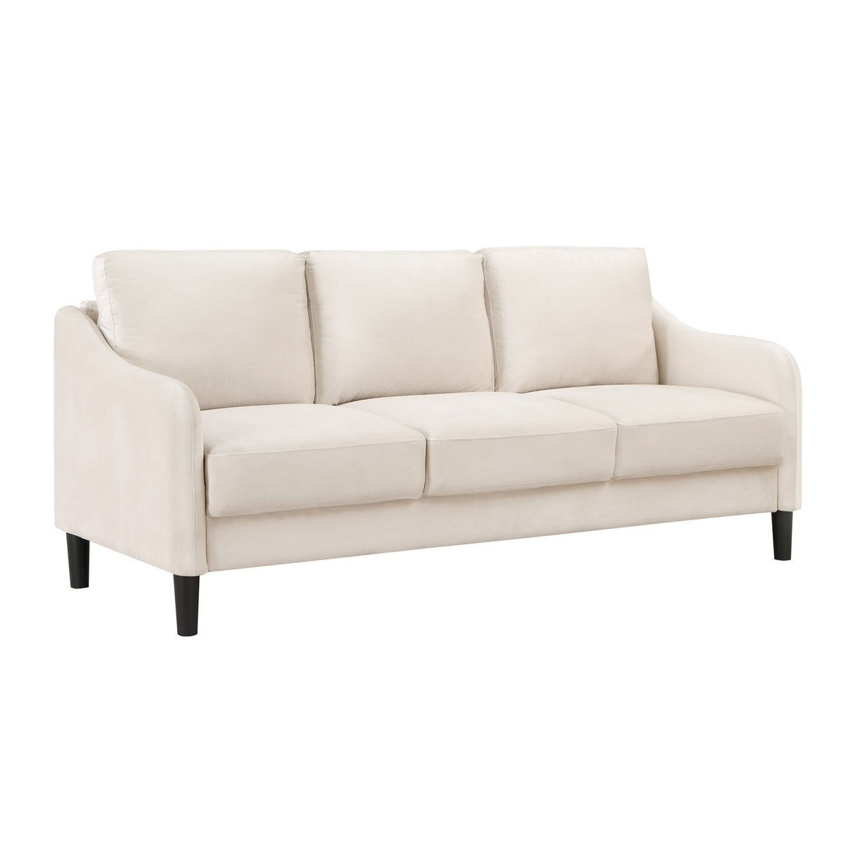 73.22inch Velvet 3 Seater Sofa