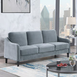 73.22inch Velvet 3 Seater Sofa