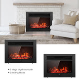 750-1500W Electric Adjustable Heater Fireplace