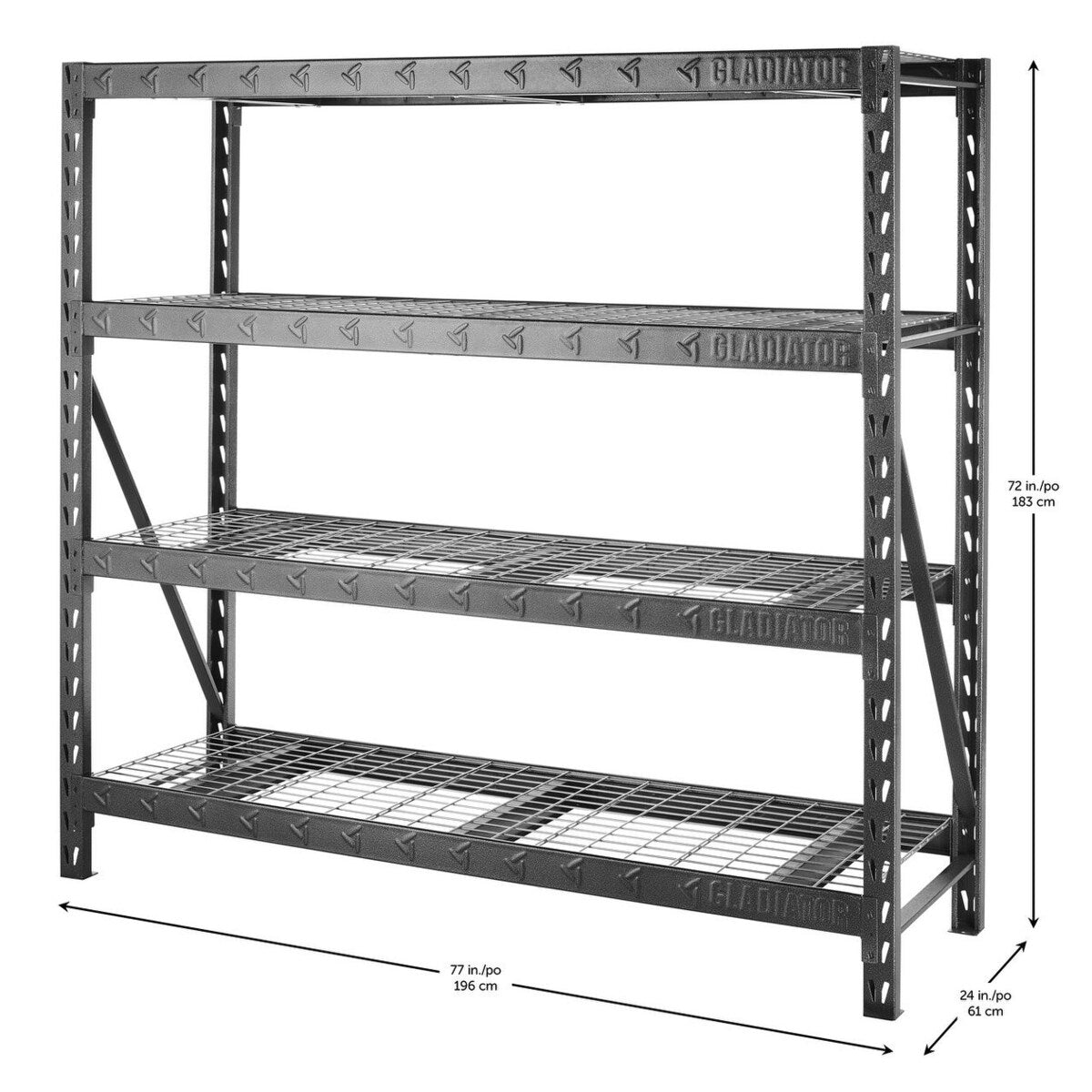 Gladiator GarageWorks 4-shelf Heavy Duty Rack