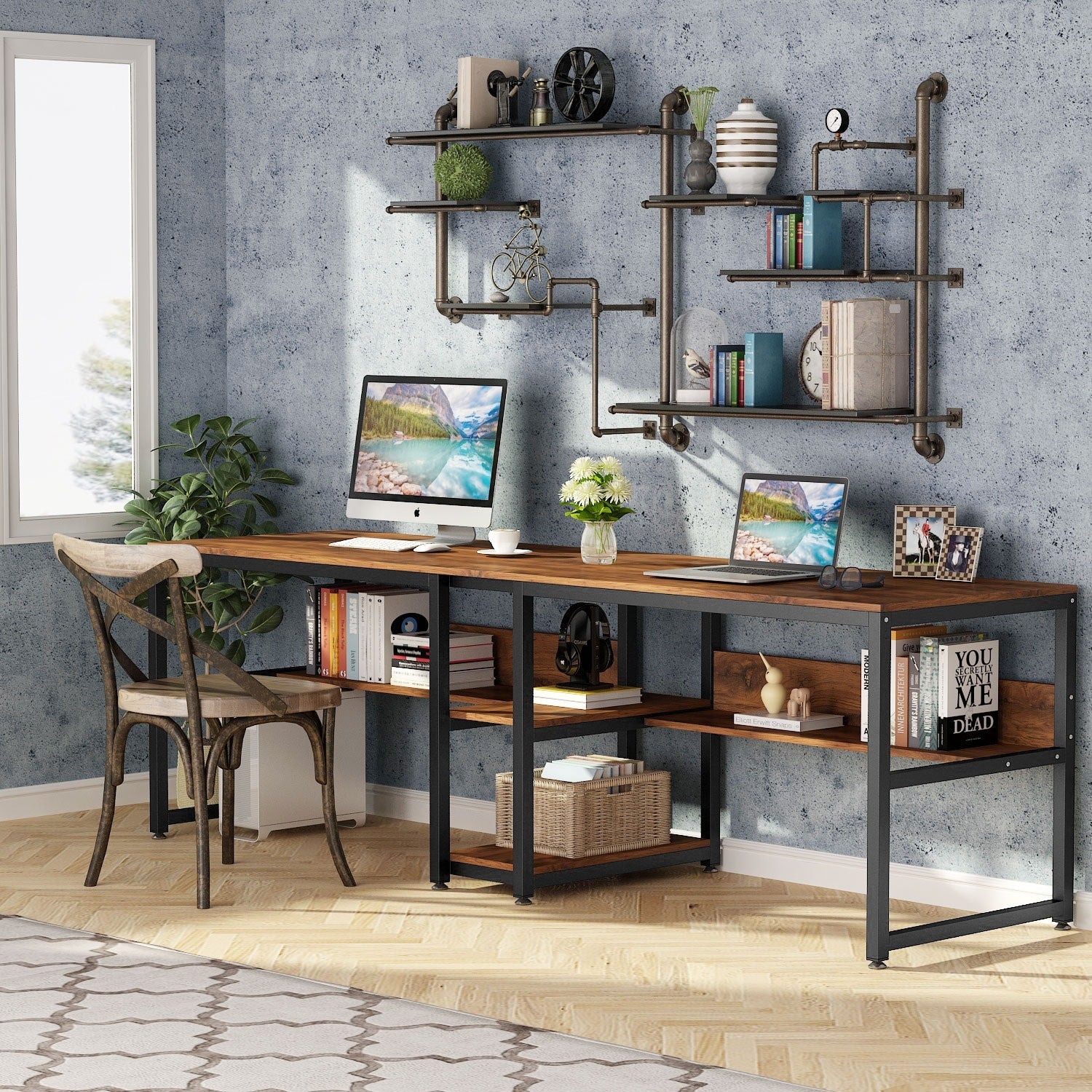Cheap double desk hotsell