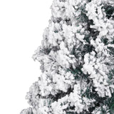 7FT Flocking Christmas Tree 1300 Branches