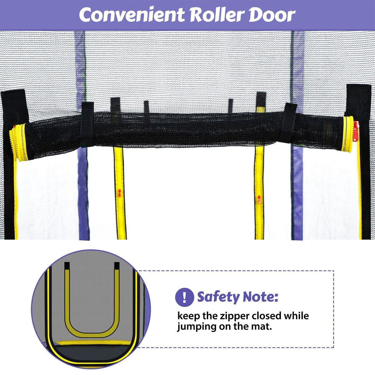 7FT Recreational Trampoline for Kids