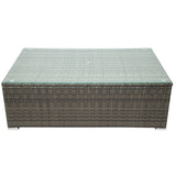 7PCS Patio Furniture Wicker Sofa Sets