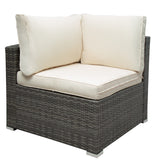 7PCS Patio Furniture Wicker Sofa Sets