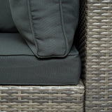 7PCS Patio Furniture Wicker Sofa Sets
