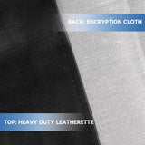 GSE™ 7ft/8ft/9ft Heavy Duty PU Leatherette Billiard Pool Table Cover - Black