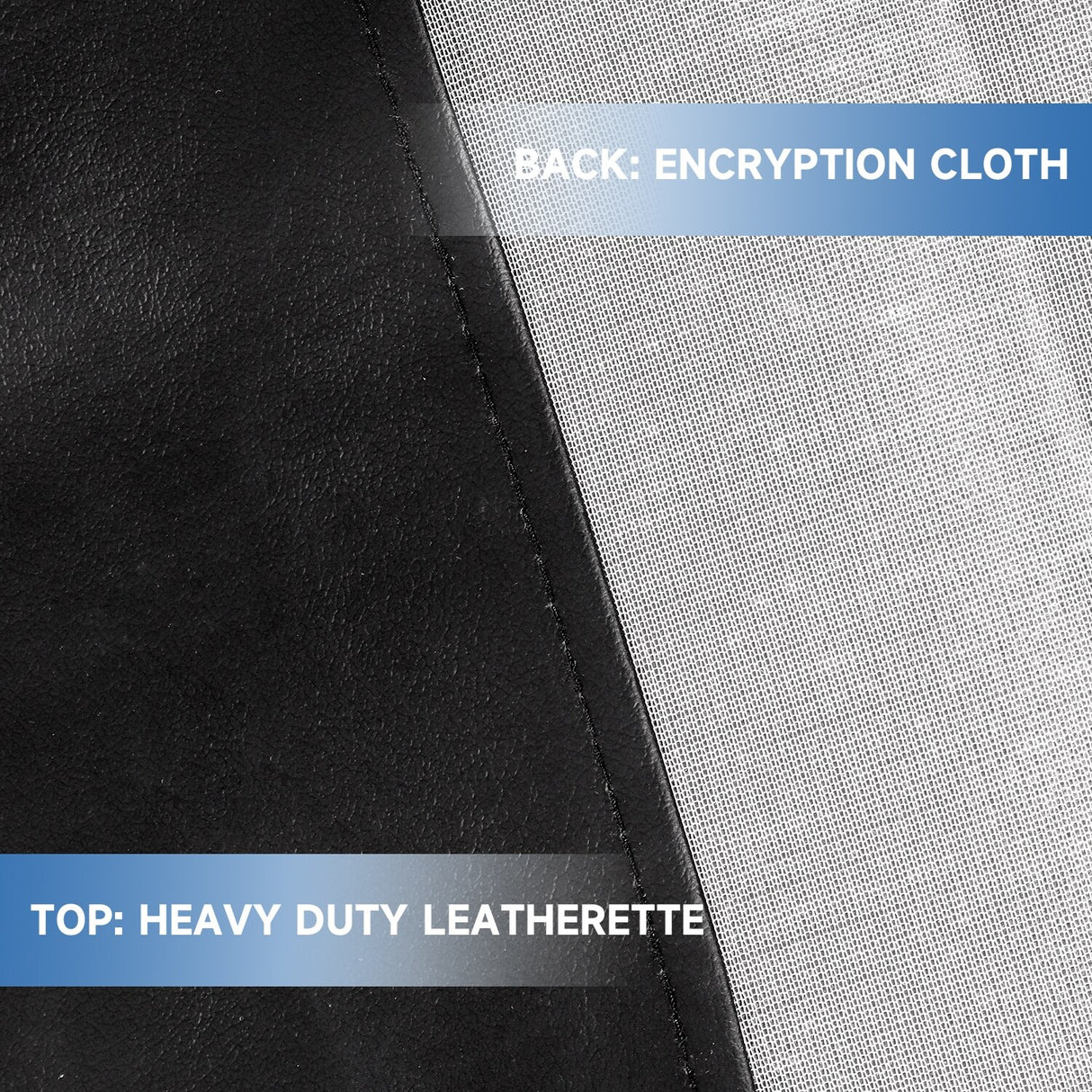 GSE™ 7ft/8ft/9ft Heavy Duty PU Leatherette Billiard Pool Table Cover - Black