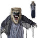 7ft Animatronic Werewolf Sound Activated Halloween Decor