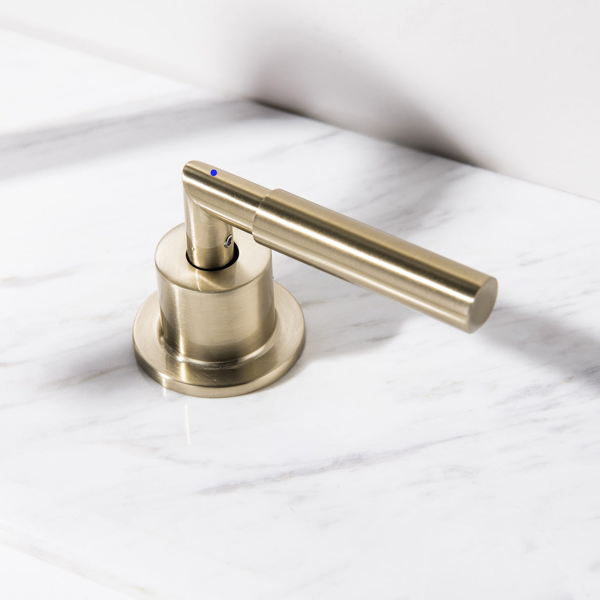 8 Inch Widespread Bathroom Sink Faucet Brushed Gold Bathroom Faucet 3 Holes Modern Double Handle Basin Vanity Taps With Valve