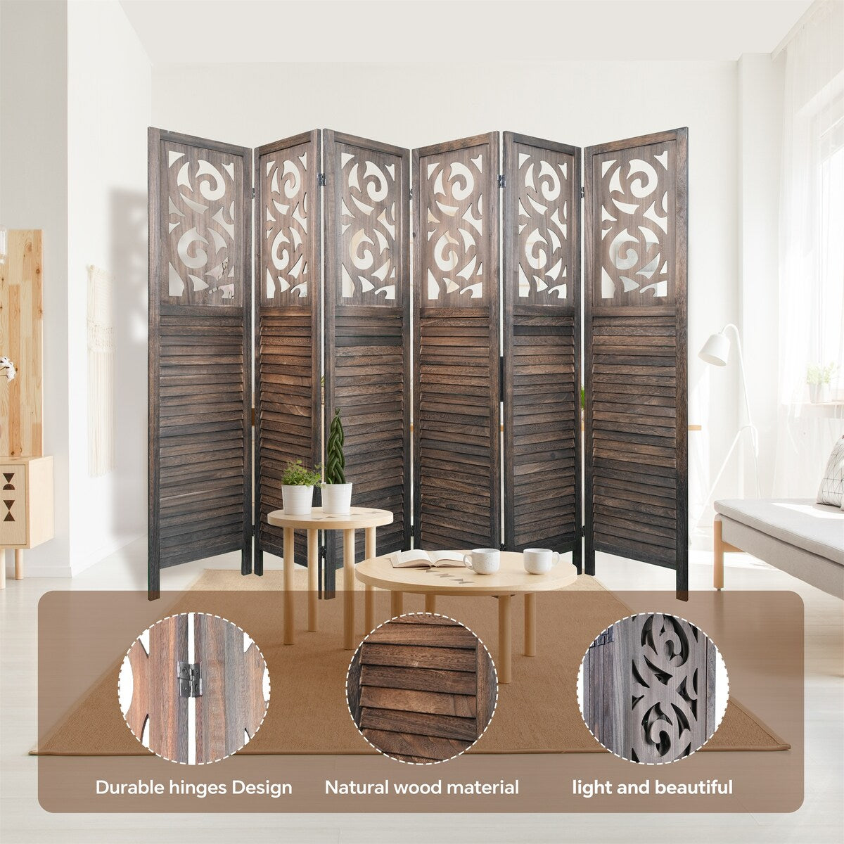 8 Panel Room Dividers