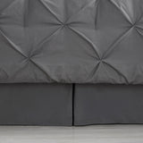 8 Piece Bed In A Bag Pintuck Comforter Sheet Set