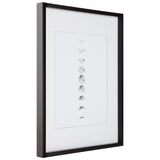 8 Piece Gallery Wall Frame Set with Decorative Art & Hanging Template