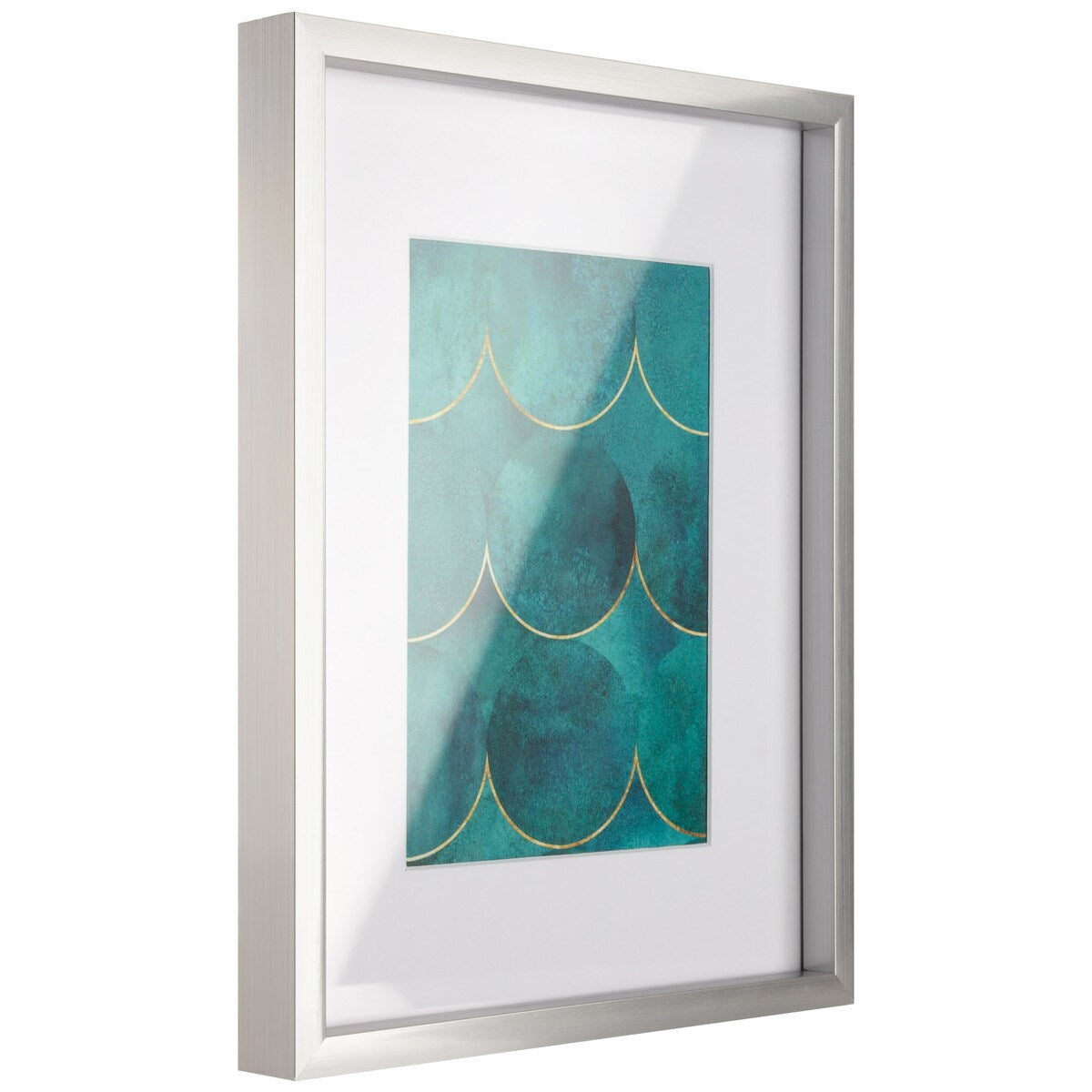 8 Piece Gallery Wall Frame Set with Decorative Art & Hanging Template